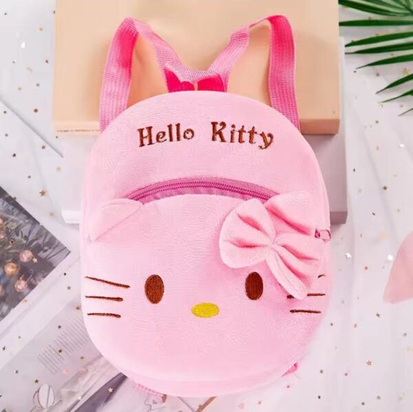 Small 10" Size* Full Pink Hello Kitty Character Backpack for Small Kids Stuff Bag