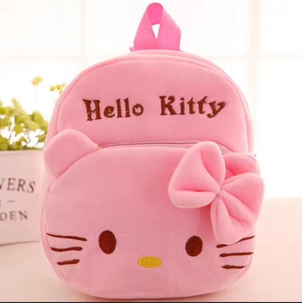 Small 10" Size* Full Pink Hello Kitty Character Backpack for Small Kids Stuff Bag - Image 2