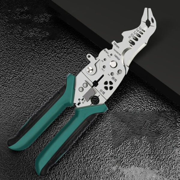 10 in 1 Multi-Function Wire Stripper With Cutters , High Quality Stainless Steel - Image 3